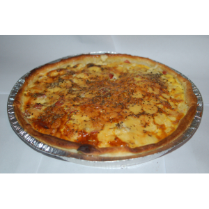 Tarte raclette bacon