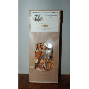 Mélange forestier séché