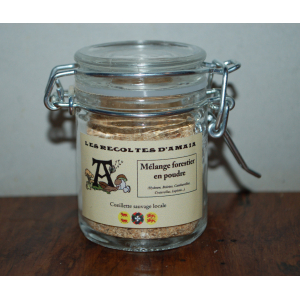 Poudre de mélange forestier