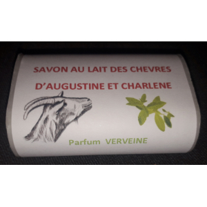 Savon lait chevre verveine