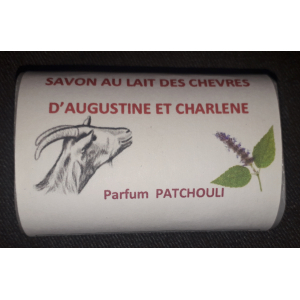 Savon lait chèvre patchouli