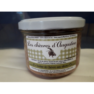 Terrine de chèvre aux olives