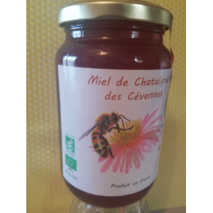 Miel châtaignier bio igp cévennes