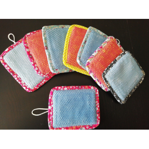 Lot de 4 éponges vaisselle lavable