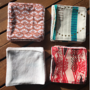 Lingettes lavables - bambou