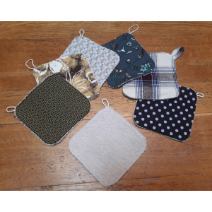 Essuie-tout lavable en coton