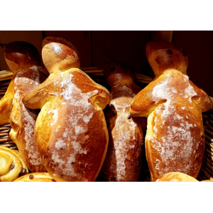 Brioche pépites de chocolat (fantômes)