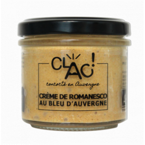 Crème romanesco au bleu d'auvergne