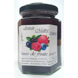 Confiture de fruits rouges