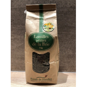 Lentilles vertes de la brie