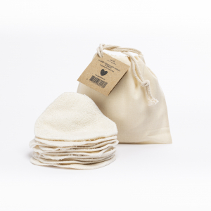 10 carrés lavables en bambou