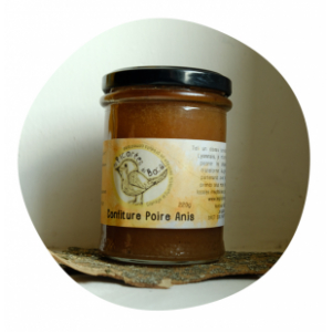 Confiture poire anis