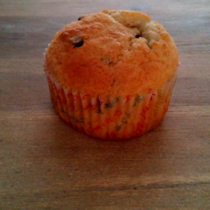 Muffin coco et chocolat noir