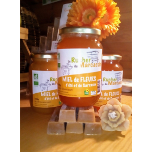 Miel de fleurs d'été et sarrasin