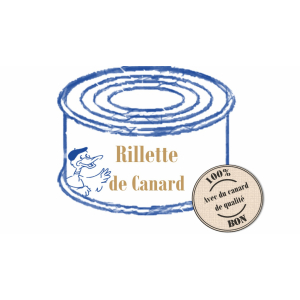 Rillettes pur canard