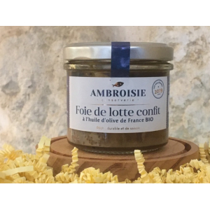 Foie de lotte confit