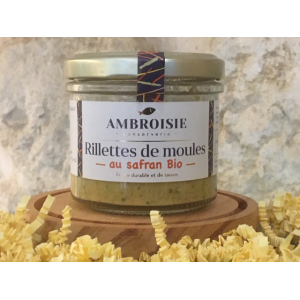 Rillettes de moules au safran