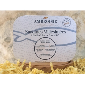 Sardines millésimées huile d'olive