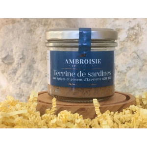 Terrine de sardines aux épices