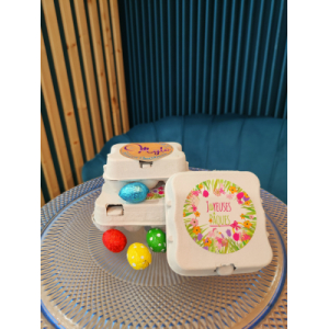 Boîte à œufs pralinés