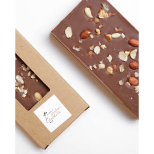 Tablette bio cacahuètes fleur de sel