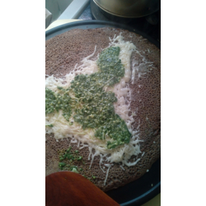 Galette ail des ours emmental