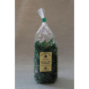 Bonbons enveloppés miel eucalyptus