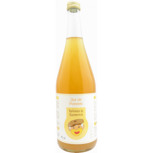 Jus de pommes bio 75cl