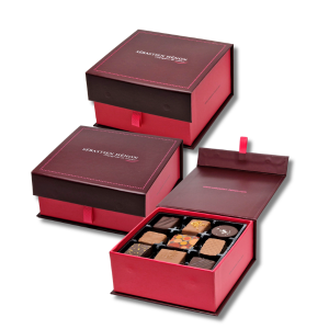 Coffret luxe 18 chocolats fins