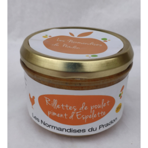 Rillettes poulet espelette 200 g