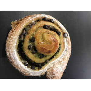 Roulé pistache-chocolat