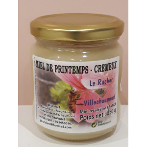 Miel de printemps crémeux