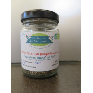 Gomasio au shiso pourpre 40gr