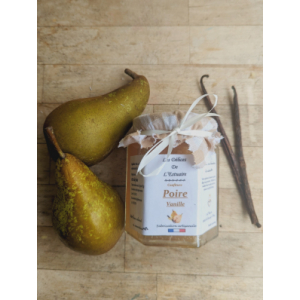 Confiture poire vanille