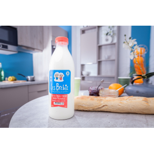 Lait de brebis bio frais