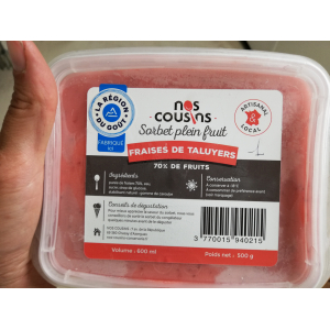 Sorbet fraise