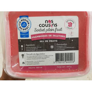 Sorbet framboise