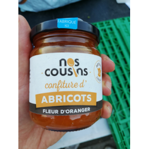 Confiture abricot-fleur d'oranger