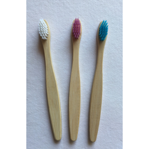 Brosse à dents en bambou enfant