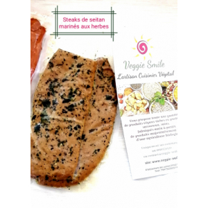 Végé-grill de seitan au fines herb