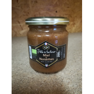 Pâte à tartiner miel-noisette