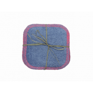 Lingettes lavables bambou violette