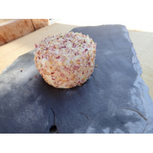 Crottin frais enrobé 'échalote'