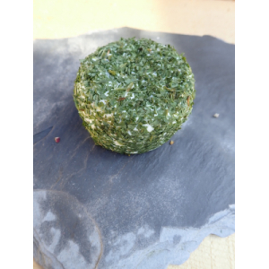 Crottin frais enrobé 'ail des ours'