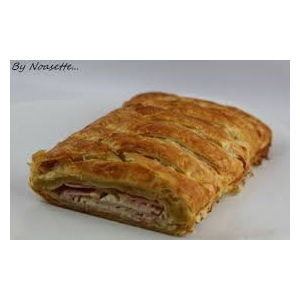 Feuilleté au jambon 4 personnes.