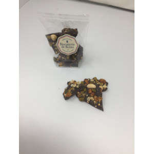 Chocolat noir73% marteau fruits secs