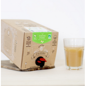 Jus de pomme poire bio artisanal