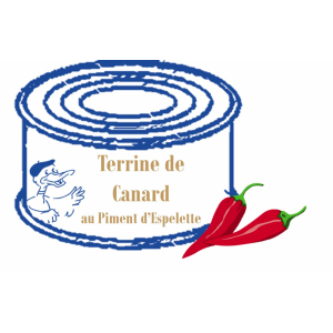 Terrine de canard au piment
