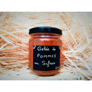 Gelée de pommes au safran