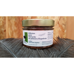 Rillettes au piment d'espelette